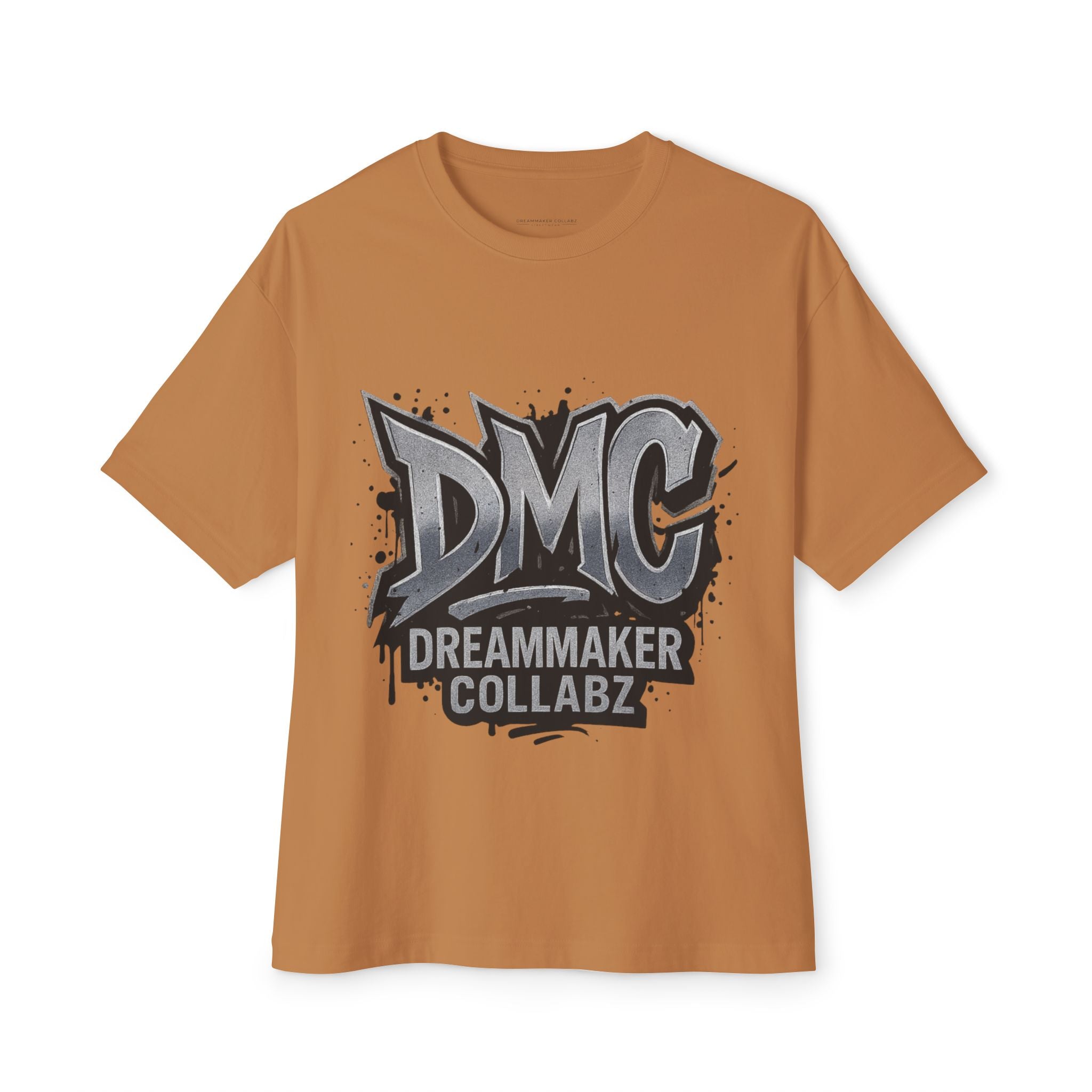 DMC Dreammaker Oversized Tee, Unisex Boxy Tee, Casual Graphic Shirt, Streetwear Fashion, Perfect Gift for Creatives