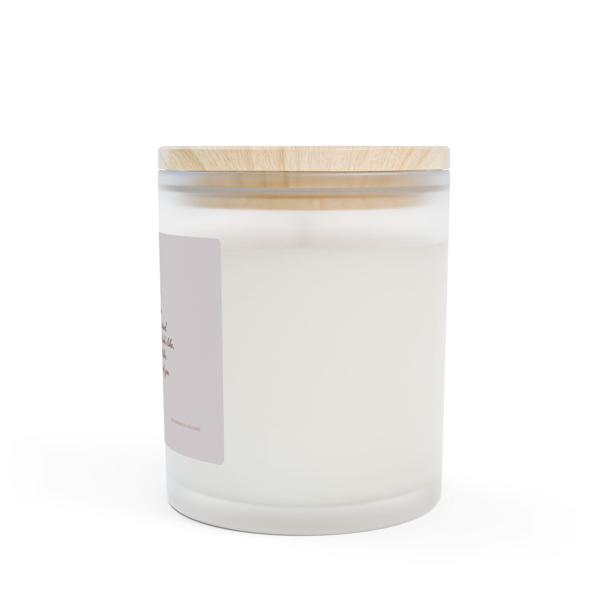 Dear Mama Scented Candle — 11oz Frosted Glass Mother's Day Gift