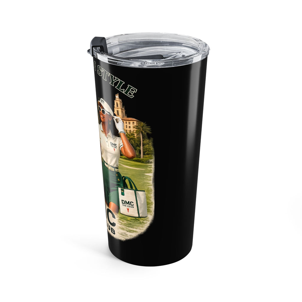 DMC Tee Club 20oz Golf Tumbler – Retro Couple Vintage Golfing Design