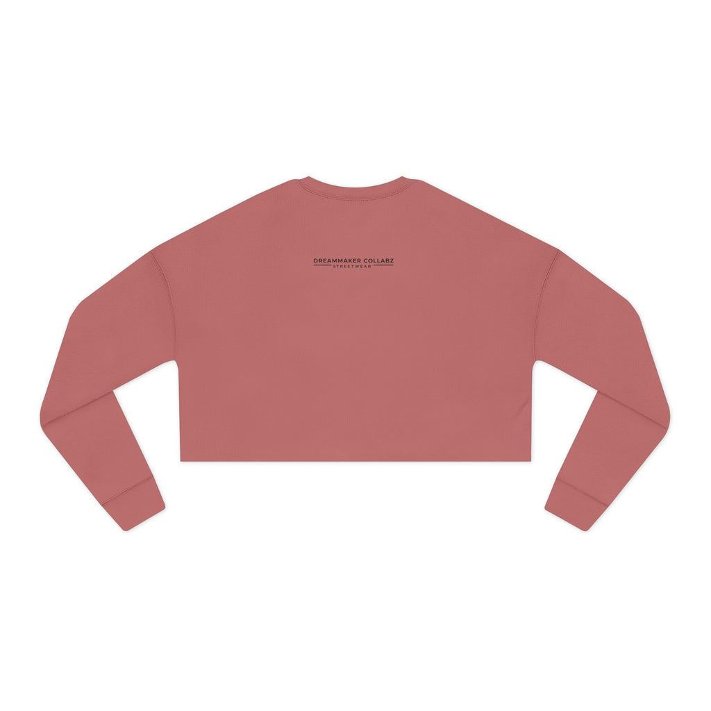 Cropped Sweatshirt — 'Low' Dance Graphic Women's Crop Top