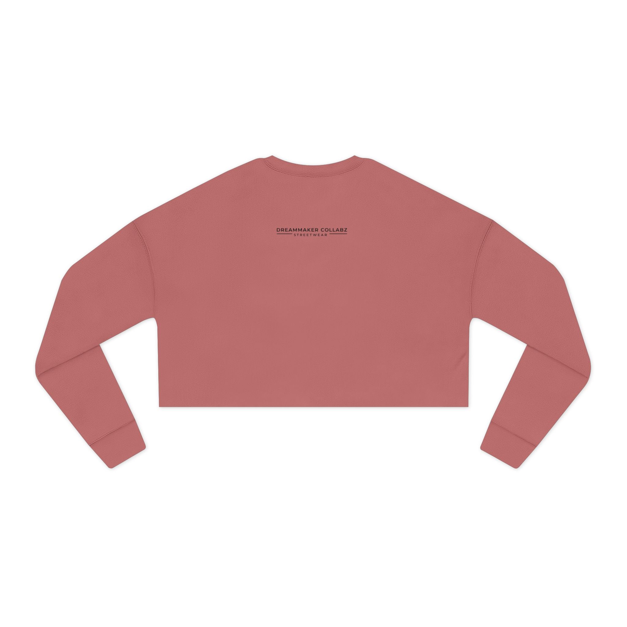 Cropped Sweatshirt — 'Low' Dance Graphic Women's Crop Top