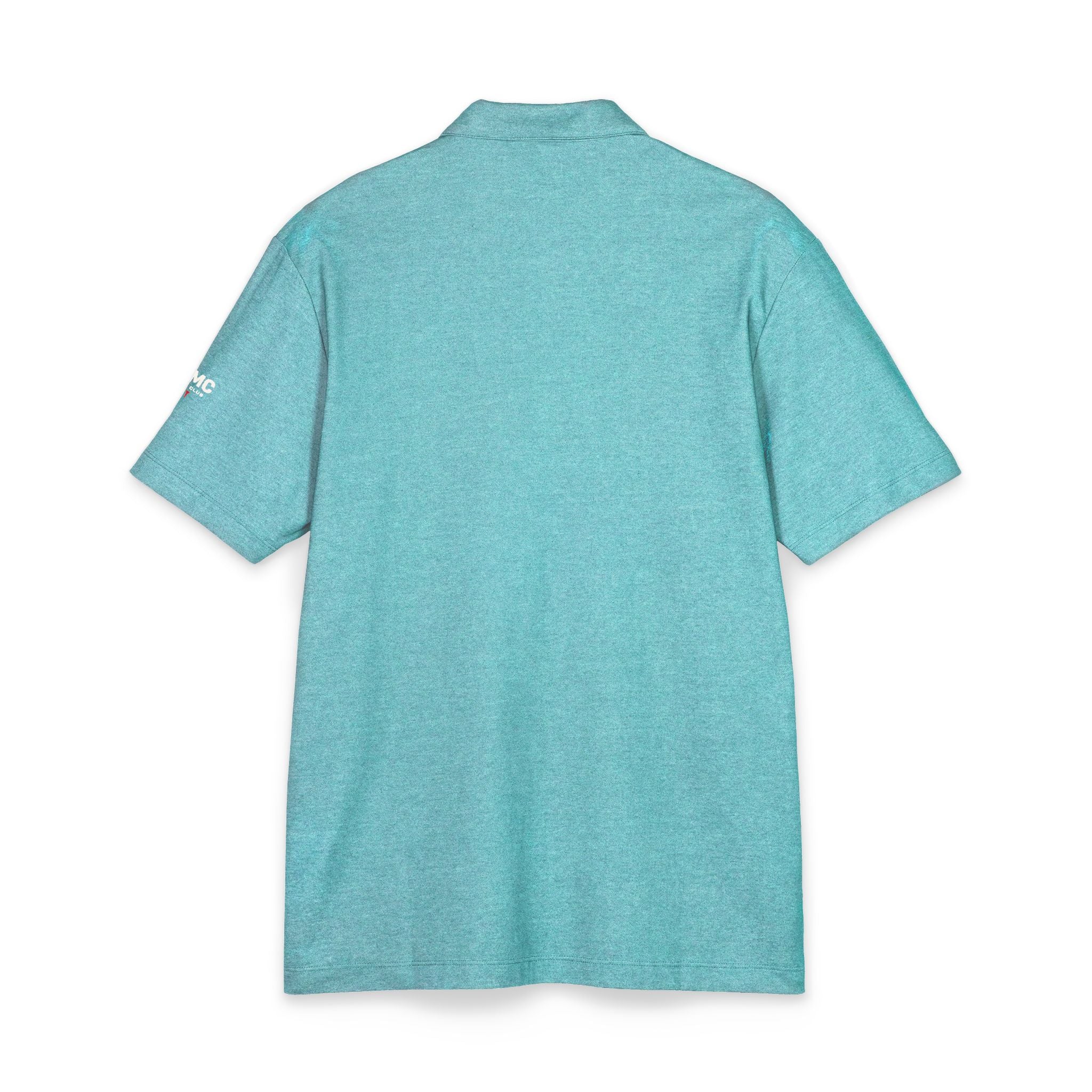 DMC Tee Club Men's Teal Casual Golf & Resort Polo