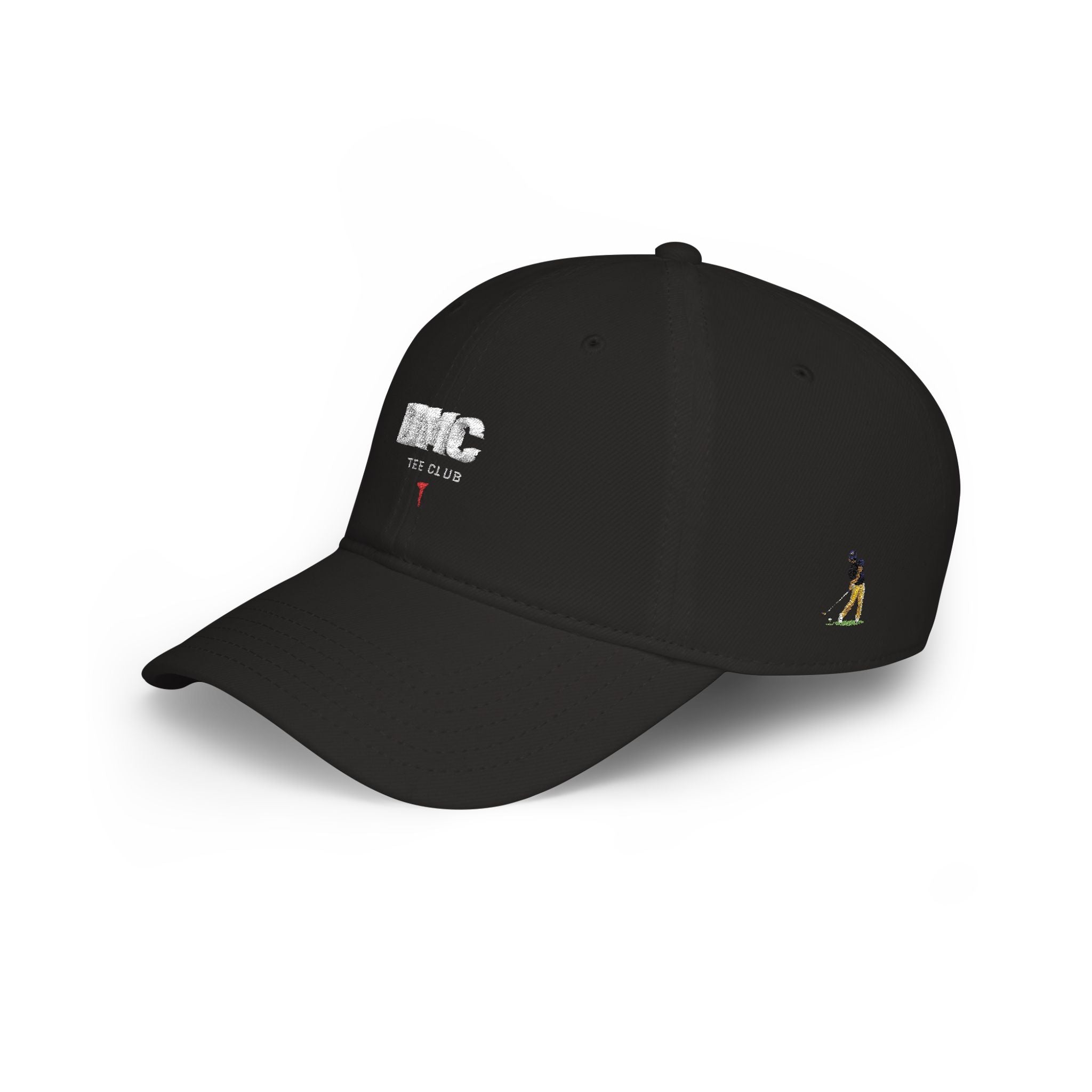 DMC Tee Club Low Profile Baseball Cap – Minimalist Embroidered Logo Hat
