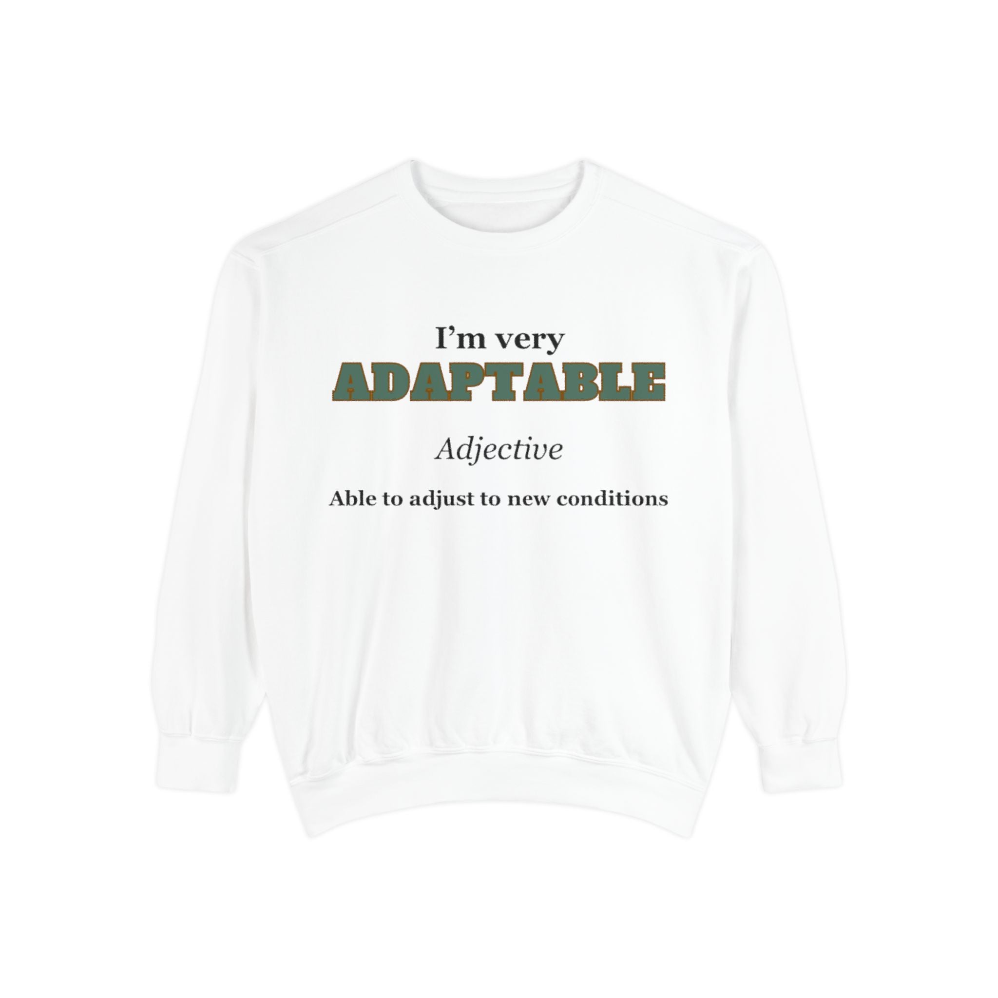 Unisex Garment-Dyed Sweatshirt