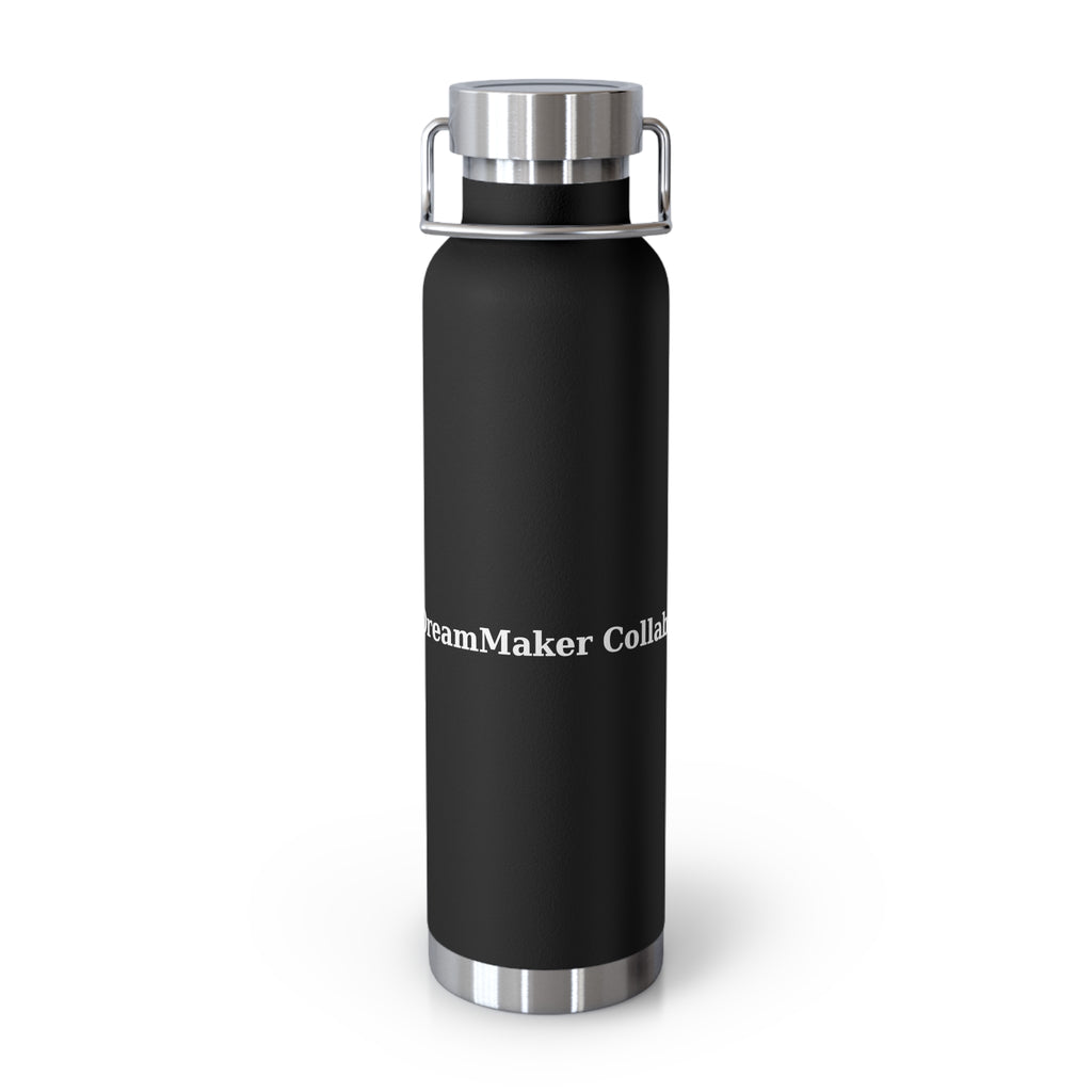 Insulated 22oz Copper Water Bottle – DreamMaker Collection (Red, Black, Grey and Navy Available)