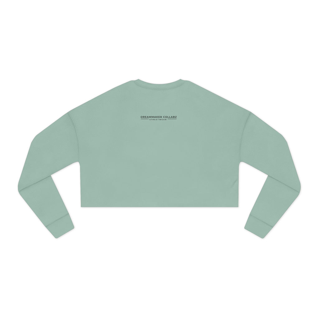 Cropped Sweatshirt — 'Low' Dance Graphic Women's Crop Top
