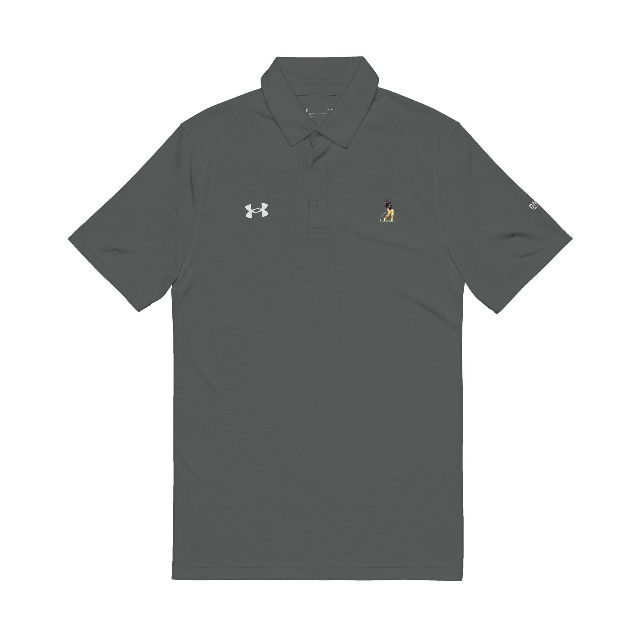 Embroidered Men's Golf Polo — Classic Performance Shirt with Small Logo