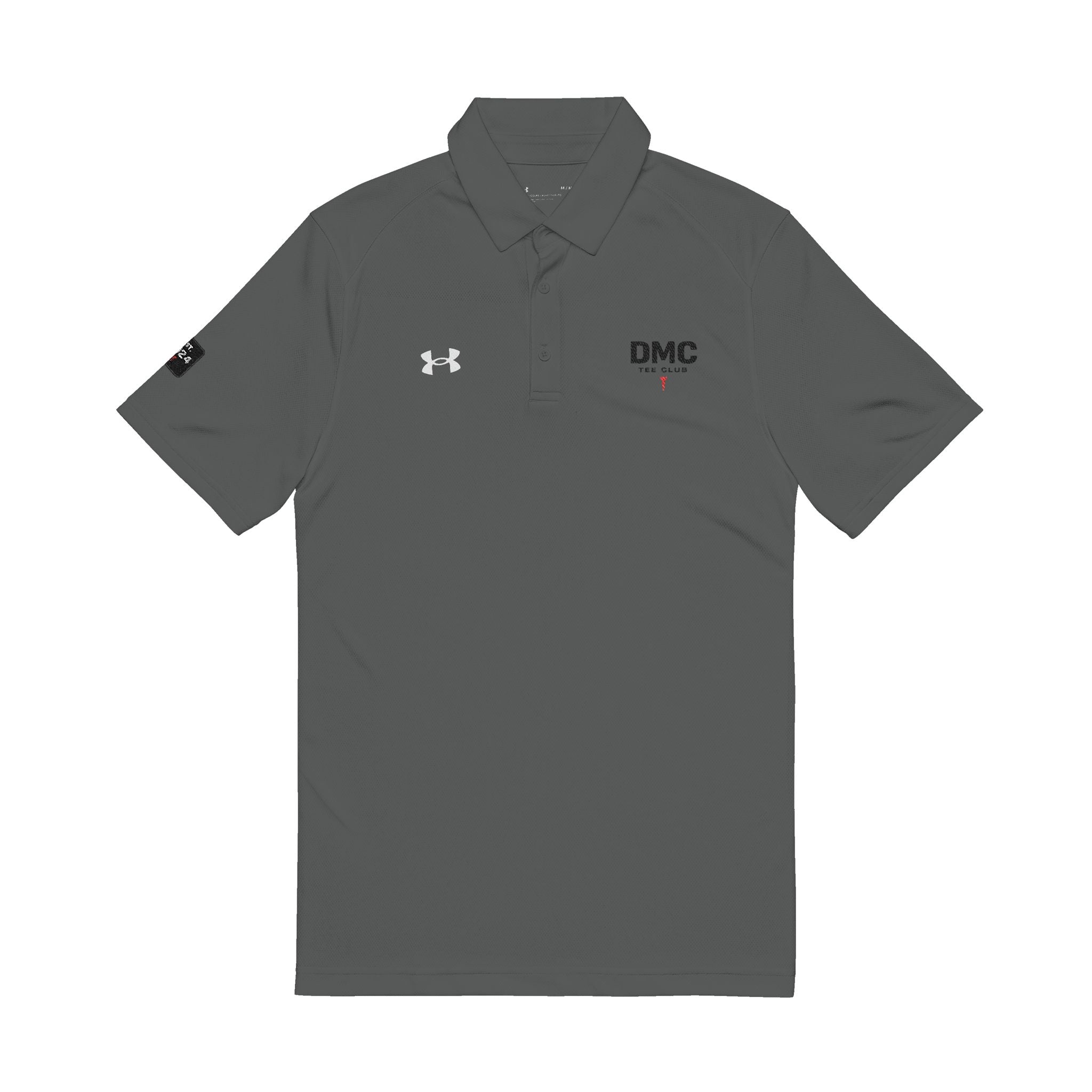 Embroidered Men's Golf Polo — Classic Performance Shirt with Small Logo