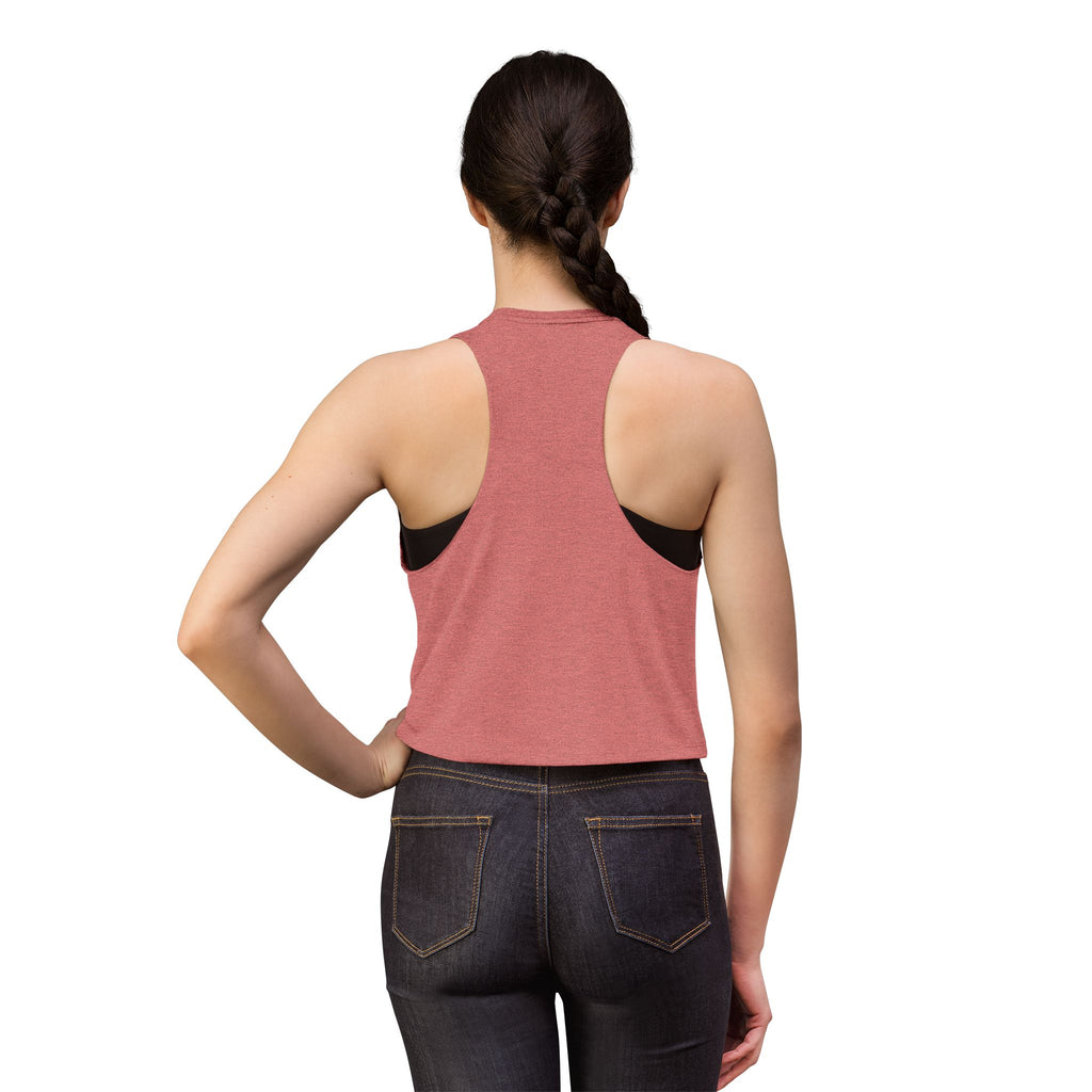 Women's Crop Top — Retro 'Drop It Low' Dance Graphic Tank