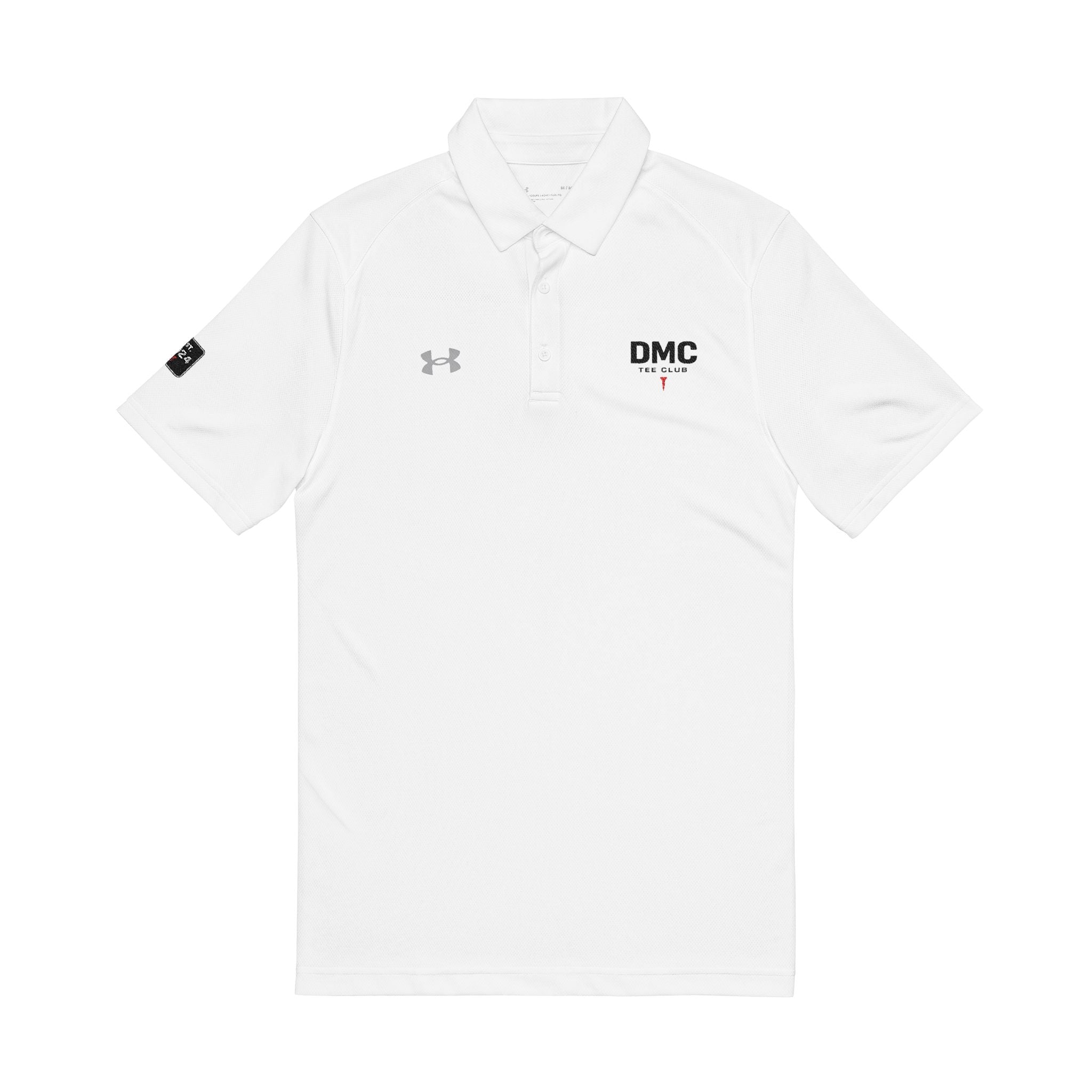 Embroidered Men's Golf Polo — Classic Performance Shirt with Small Logo