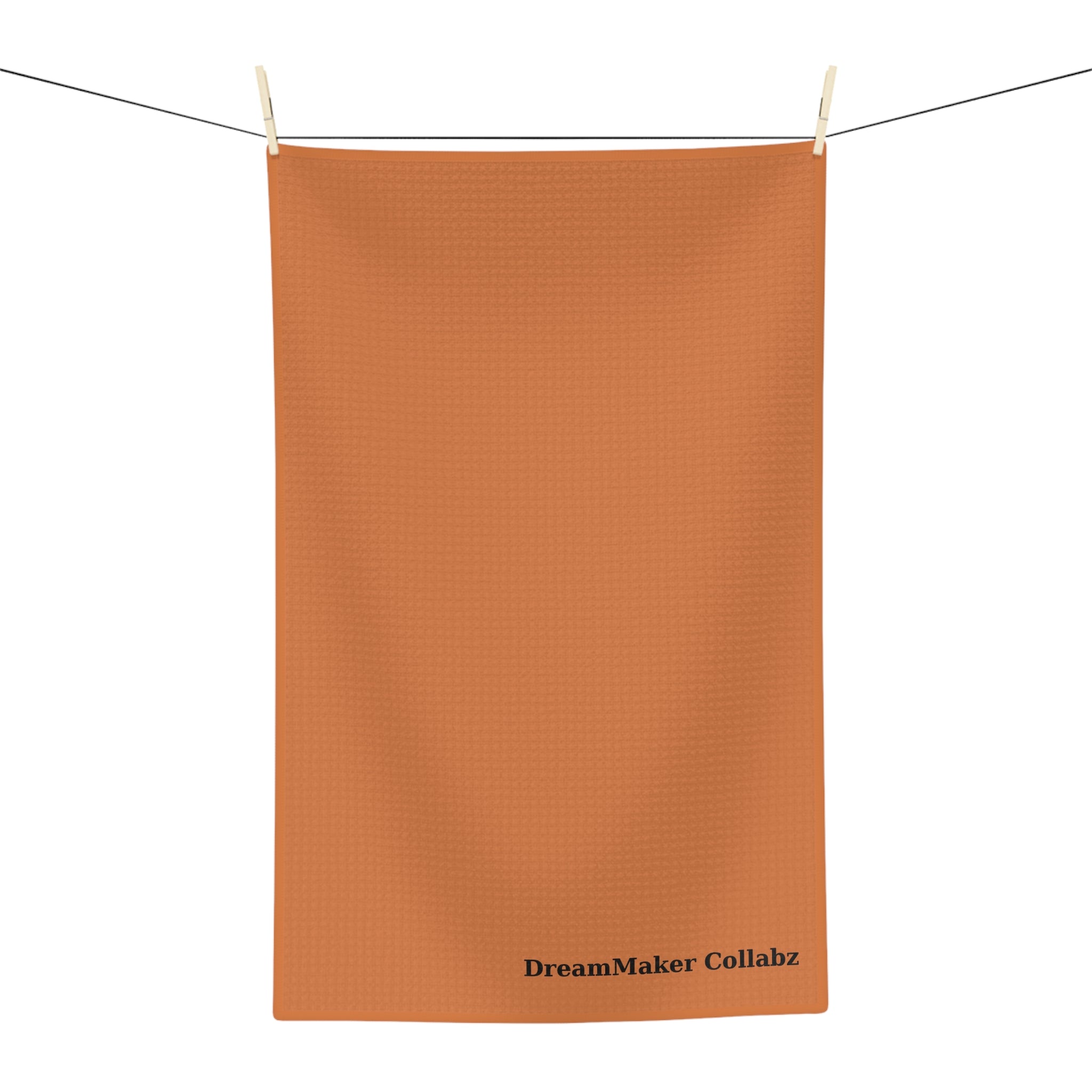 Burnt Orange Microfiber Tea DreamMaker Collabz Towel