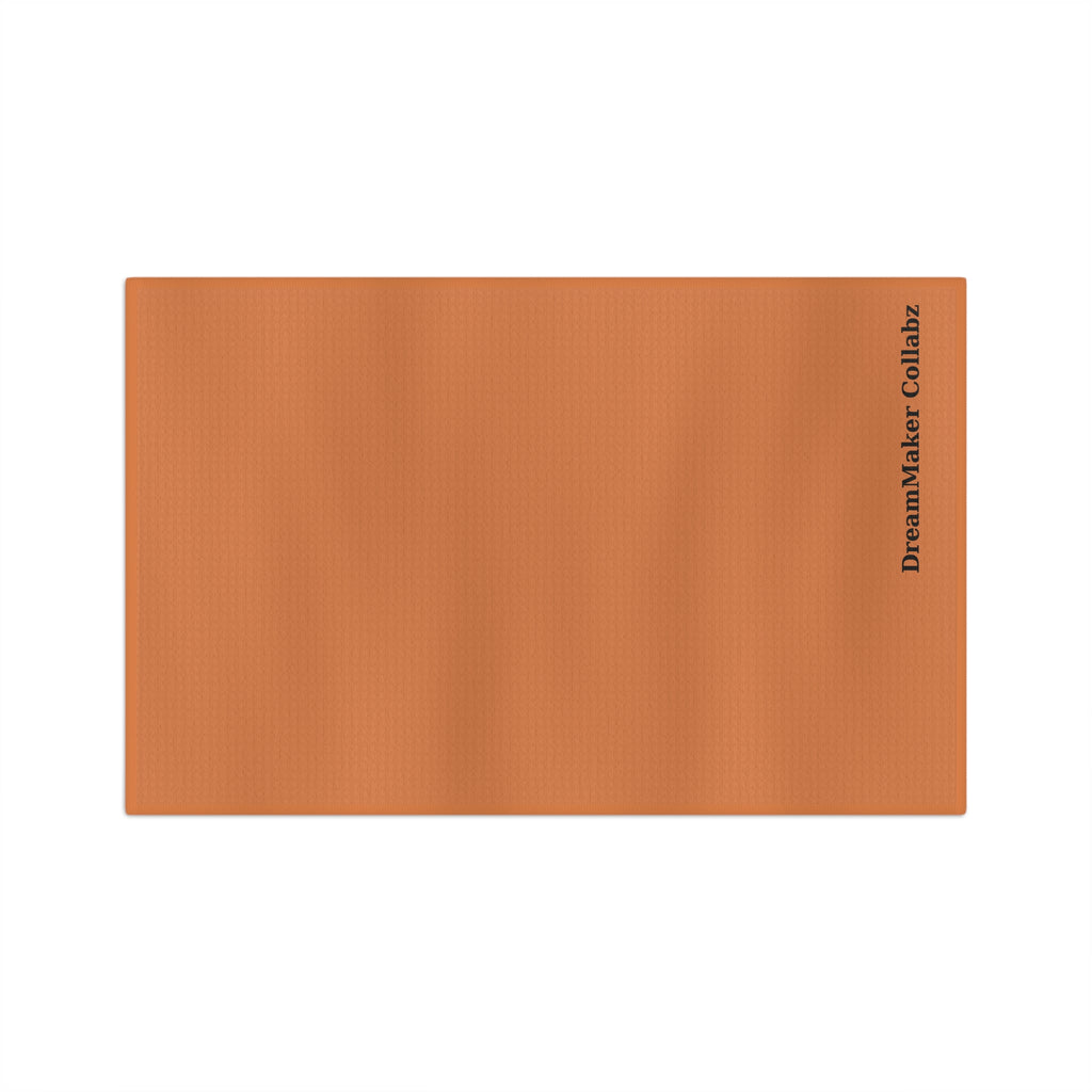 Burnt Orange Microfiber Tea DreamMaker Collabz Towel