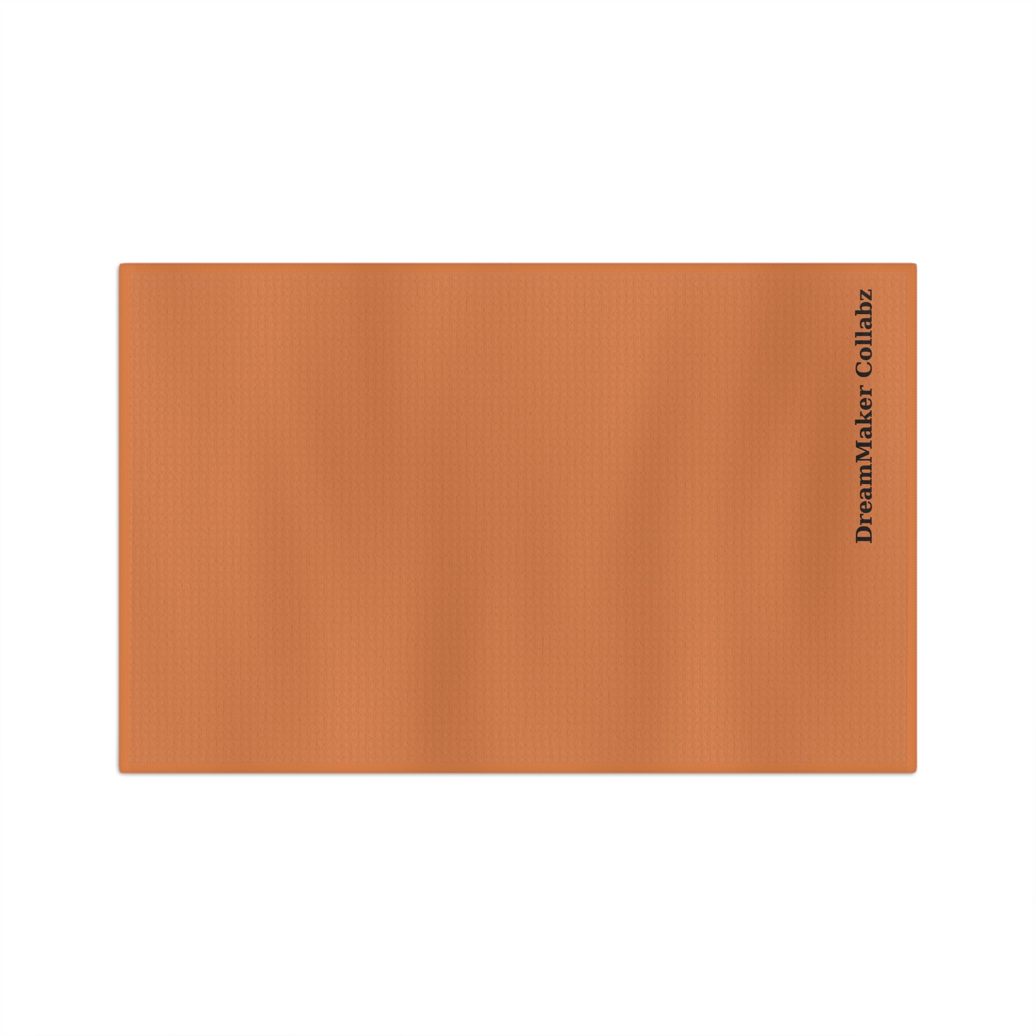 Burnt Orange Microfiber Tea DreamMaker Collabz Towel
