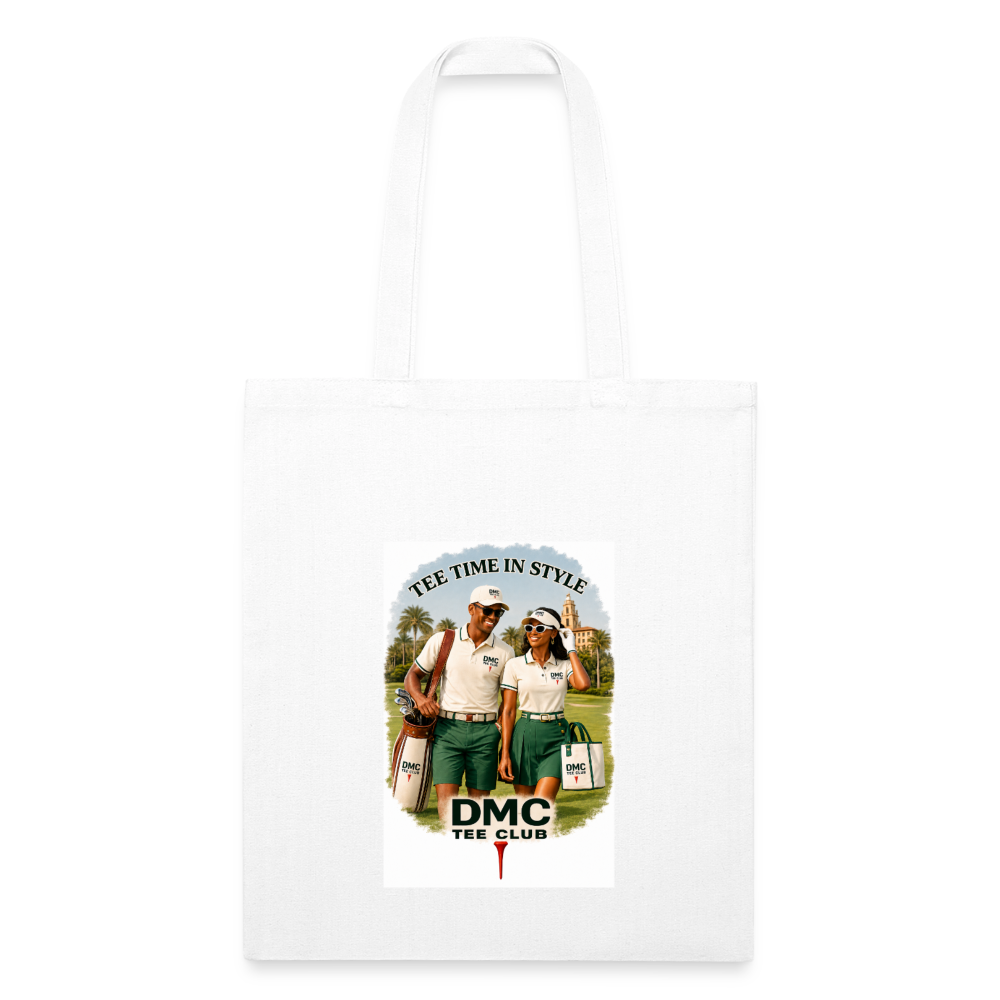 DMC Tee Club Recycled Tote Bag - white