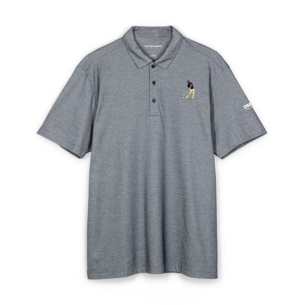 DMC Tee Club Men's Teal Casual Golf & Resort Polo
