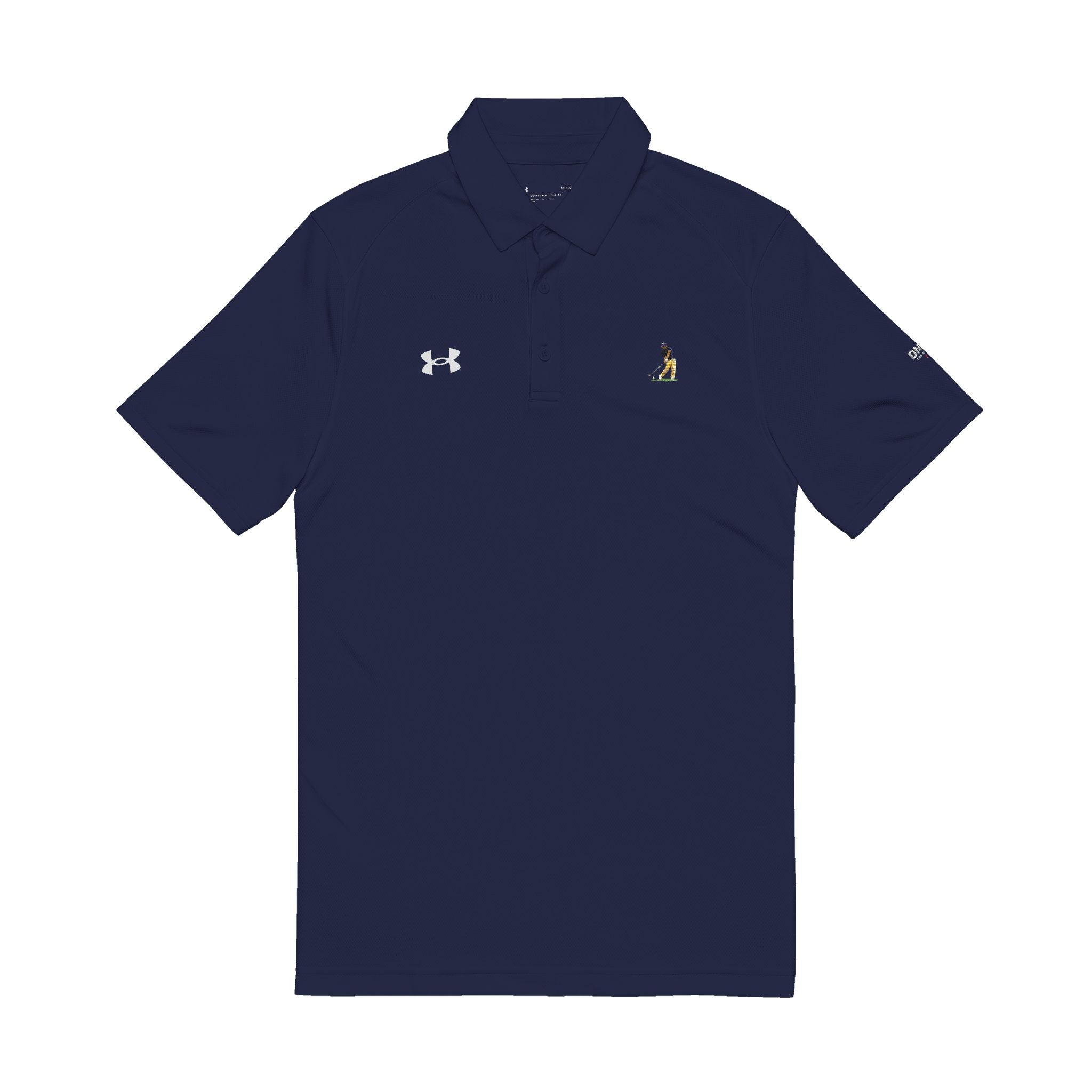 Embroidered Men's Golf Polo — Classic Performance Shirt with Small Logo
