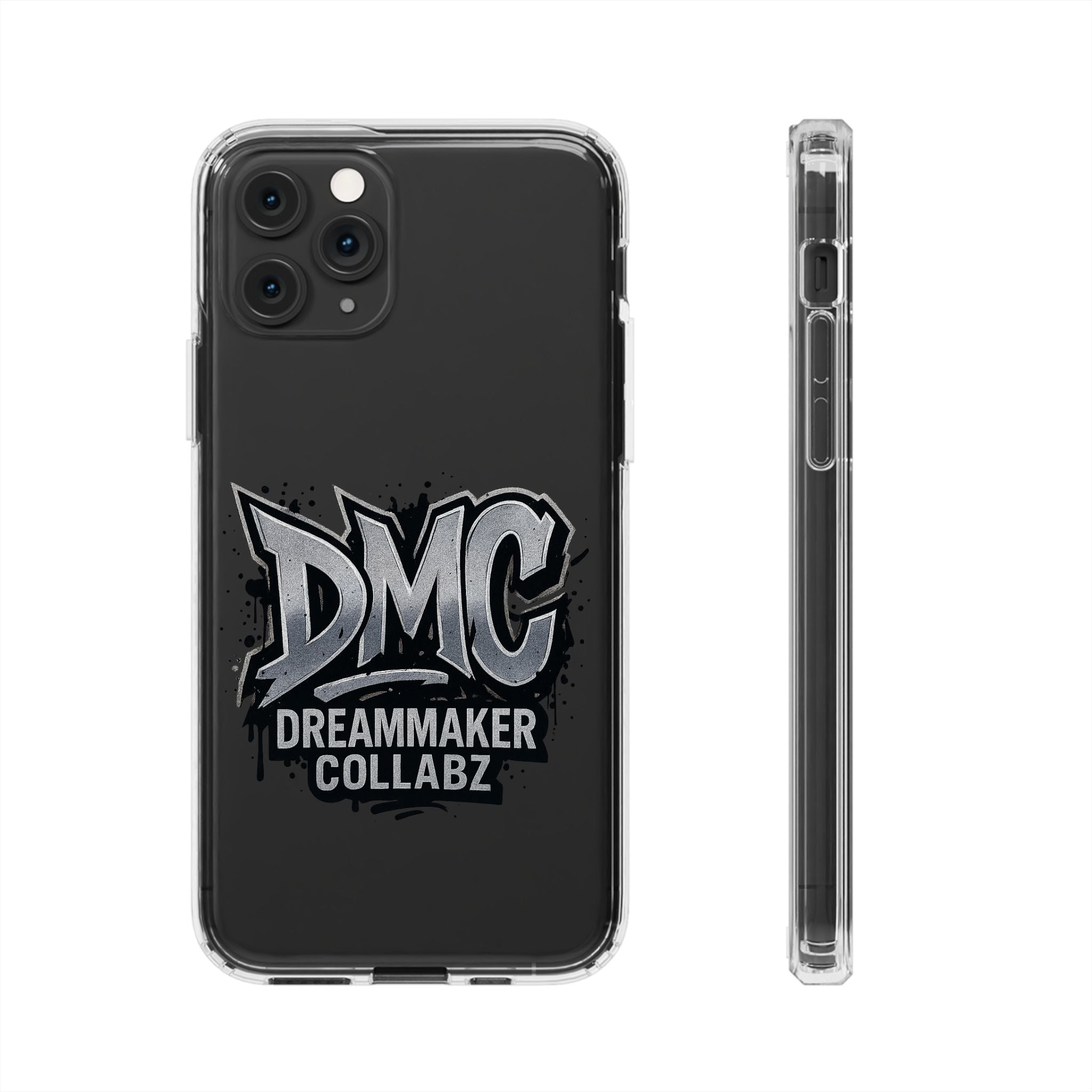 DMC Dreammaker Collab Clear Phone Case, Stylish Phone Cover for Dreamers, Perfect Gift for Creatives, Trendy Electronics Accessory, [...]