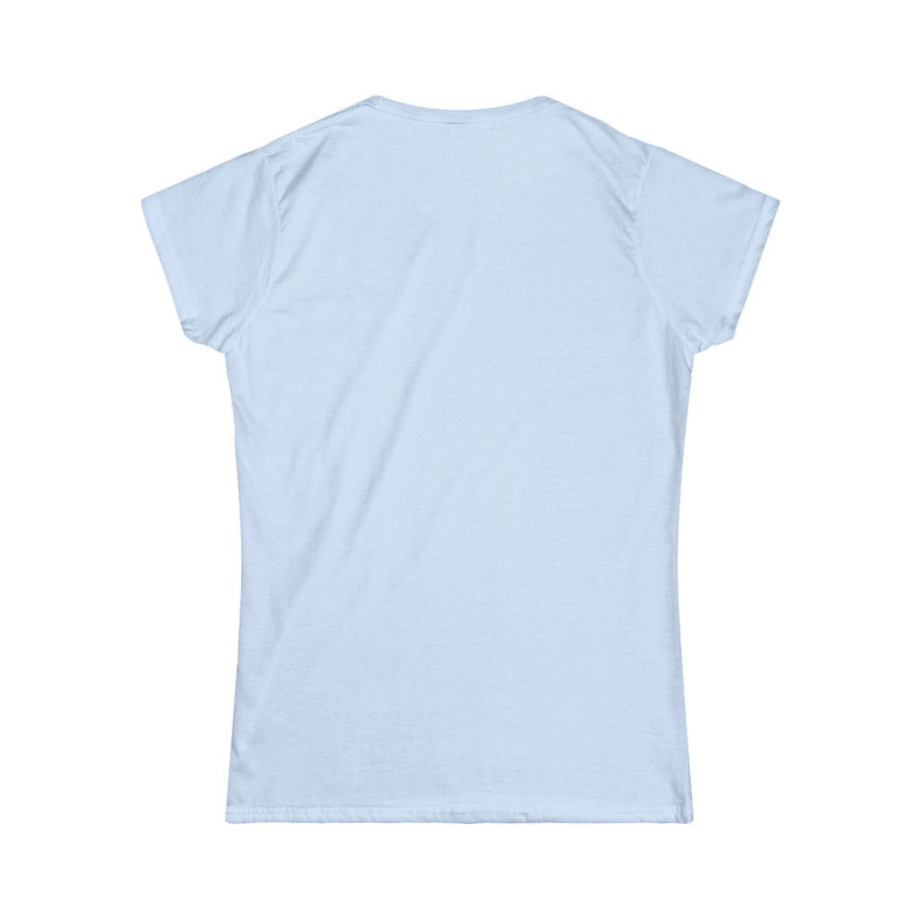 She Moves Gently But Lives Powerfully Tee — Inspirational Women's Tee