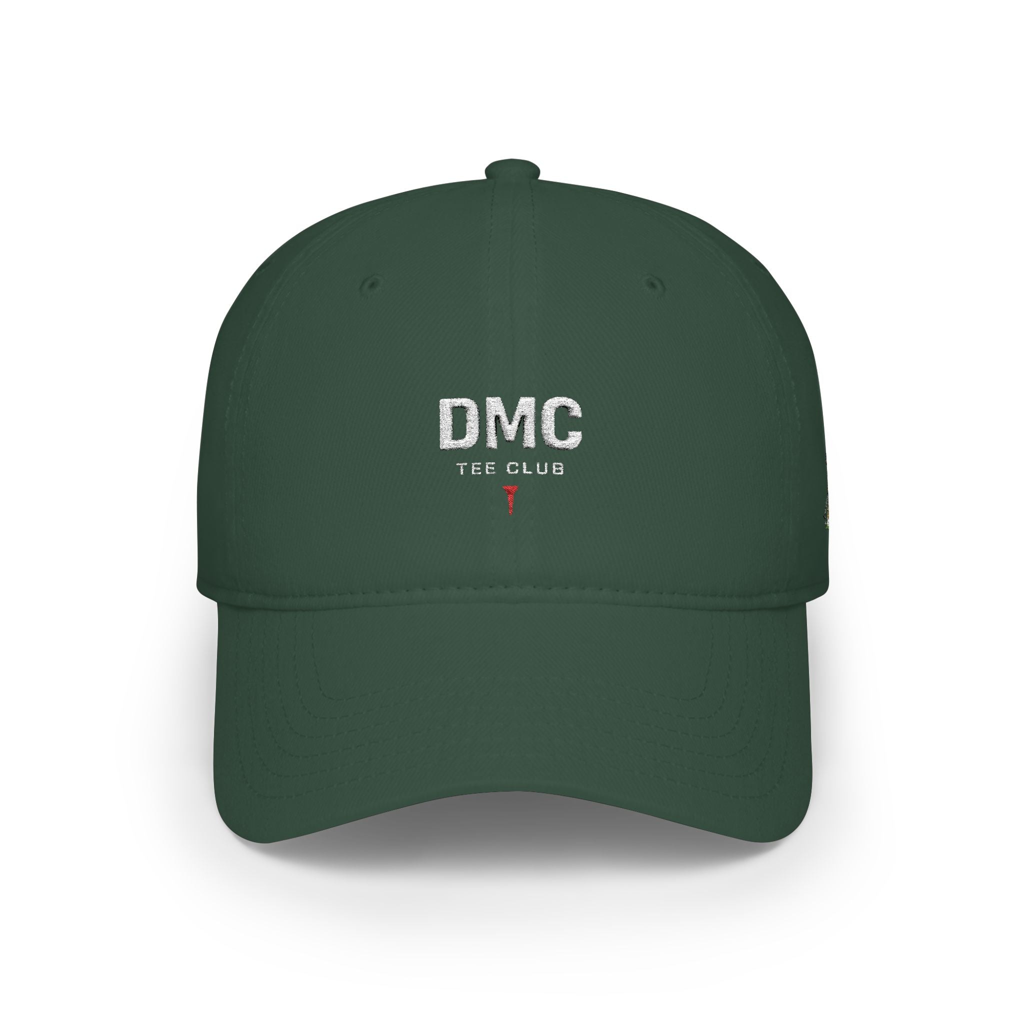DMC Tee Club Low Profile Baseball Cap – Minimalist Embroidered Logo Hat