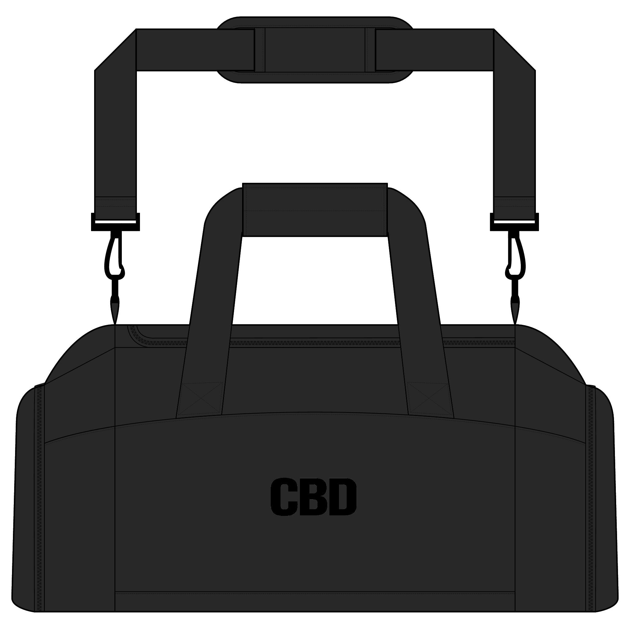 CBD Gym Bag for Workout & Travel