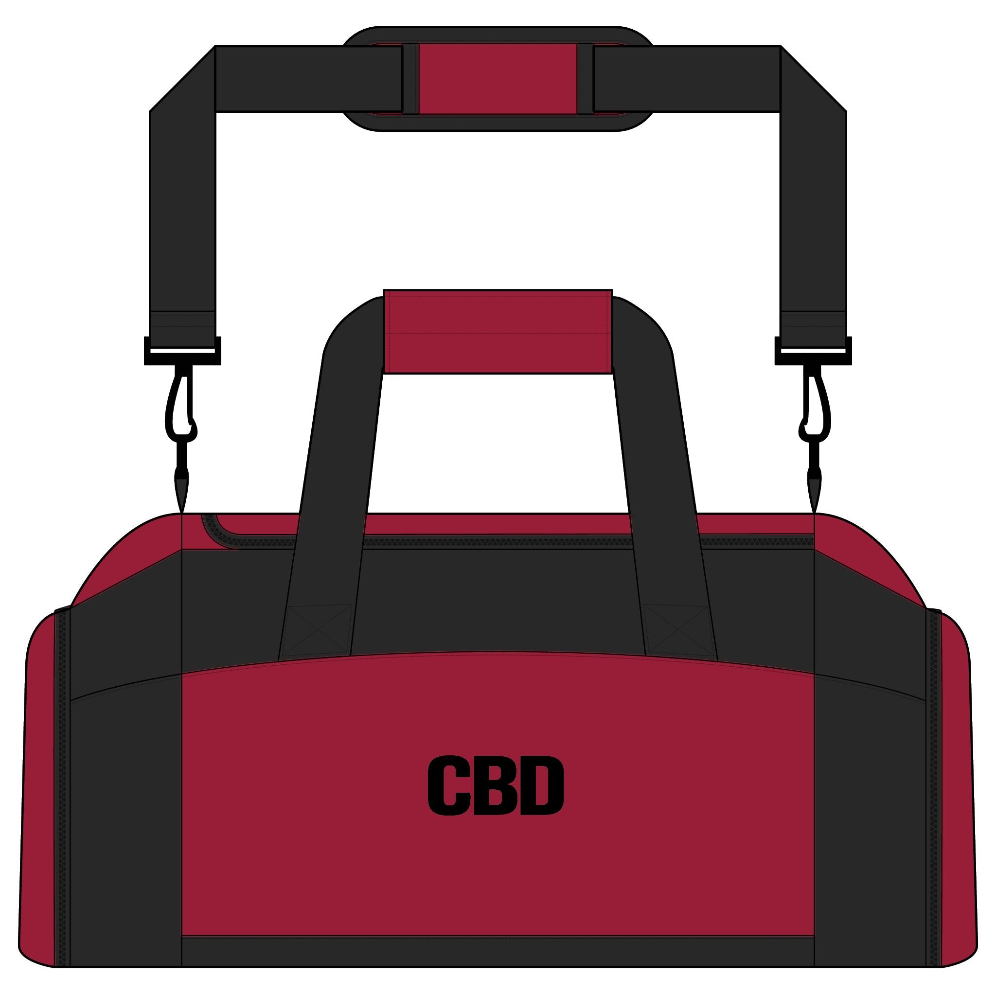 CBD Gym Bag for Workout & Travel
