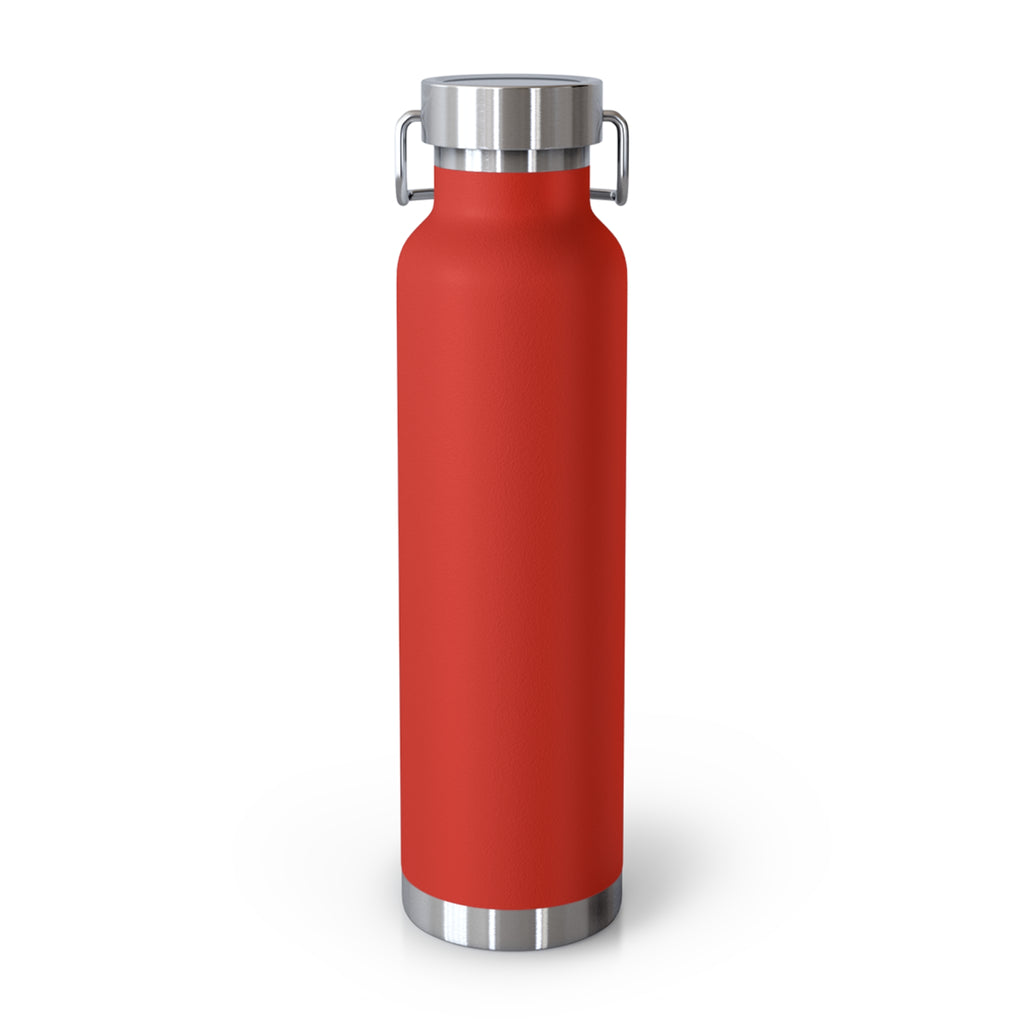 Insulated 22oz Copper Water Bottle – DreamMaker Collection (Red, Black, Grey and Navy Available)
