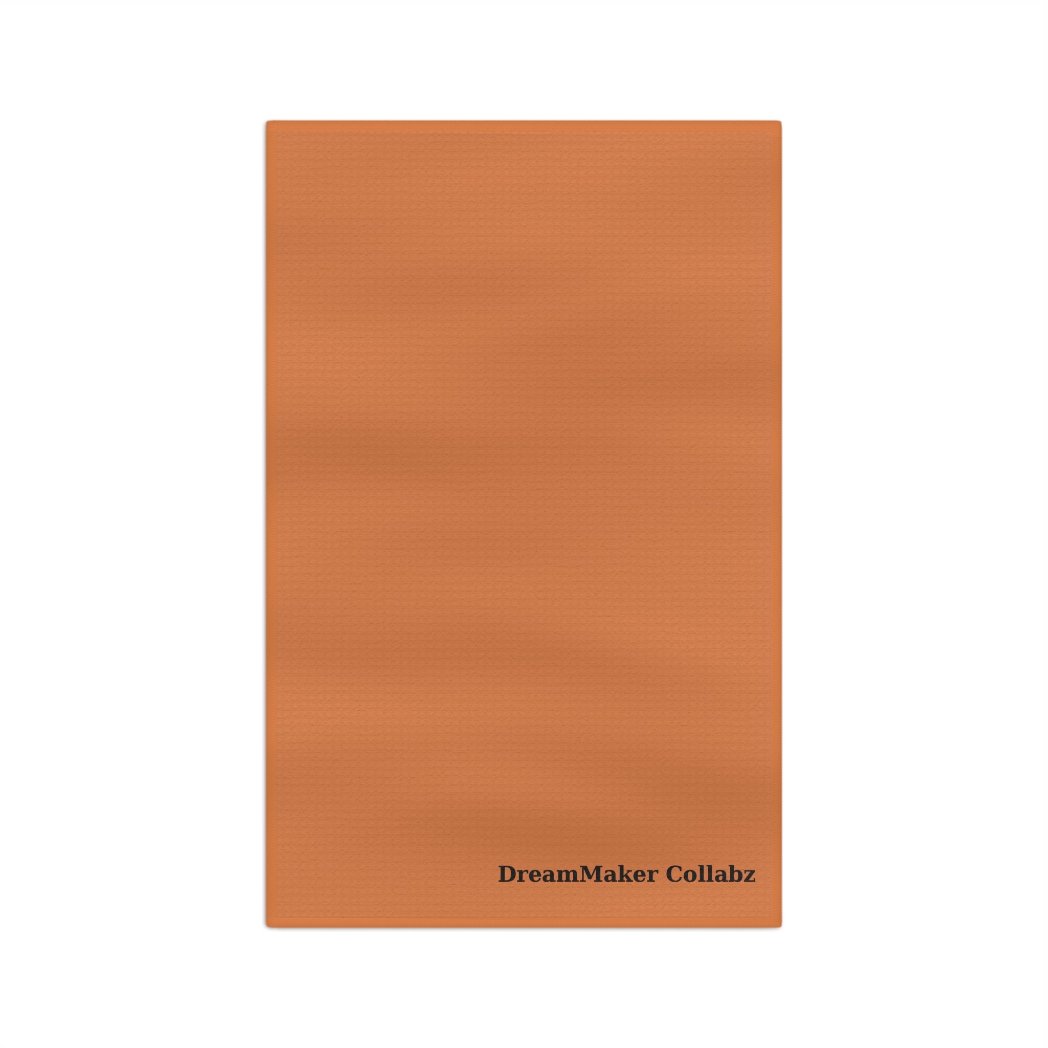 Burnt Orange Microfiber Tea DreamMaker Collabz Towel