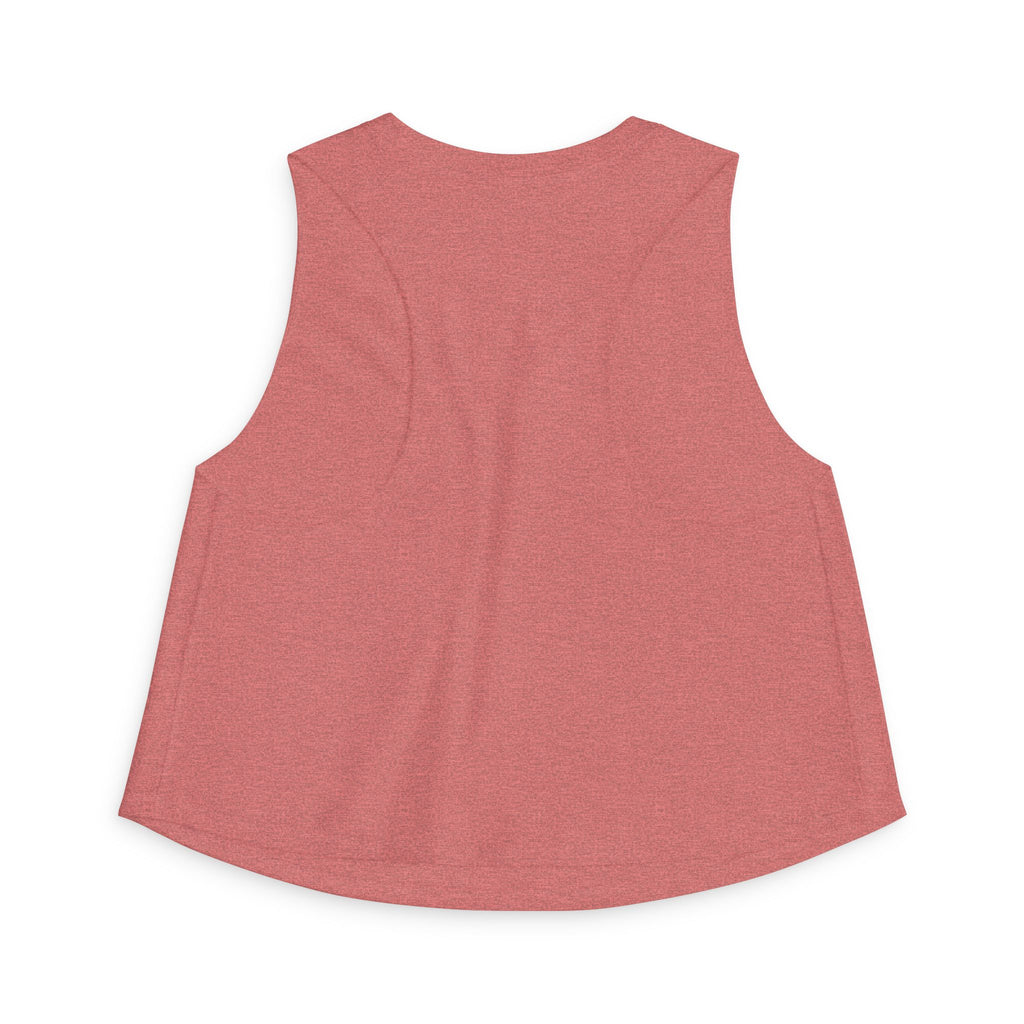 Women's Crop Top — Retro 'Drop It Low' Dance Graphic Tank