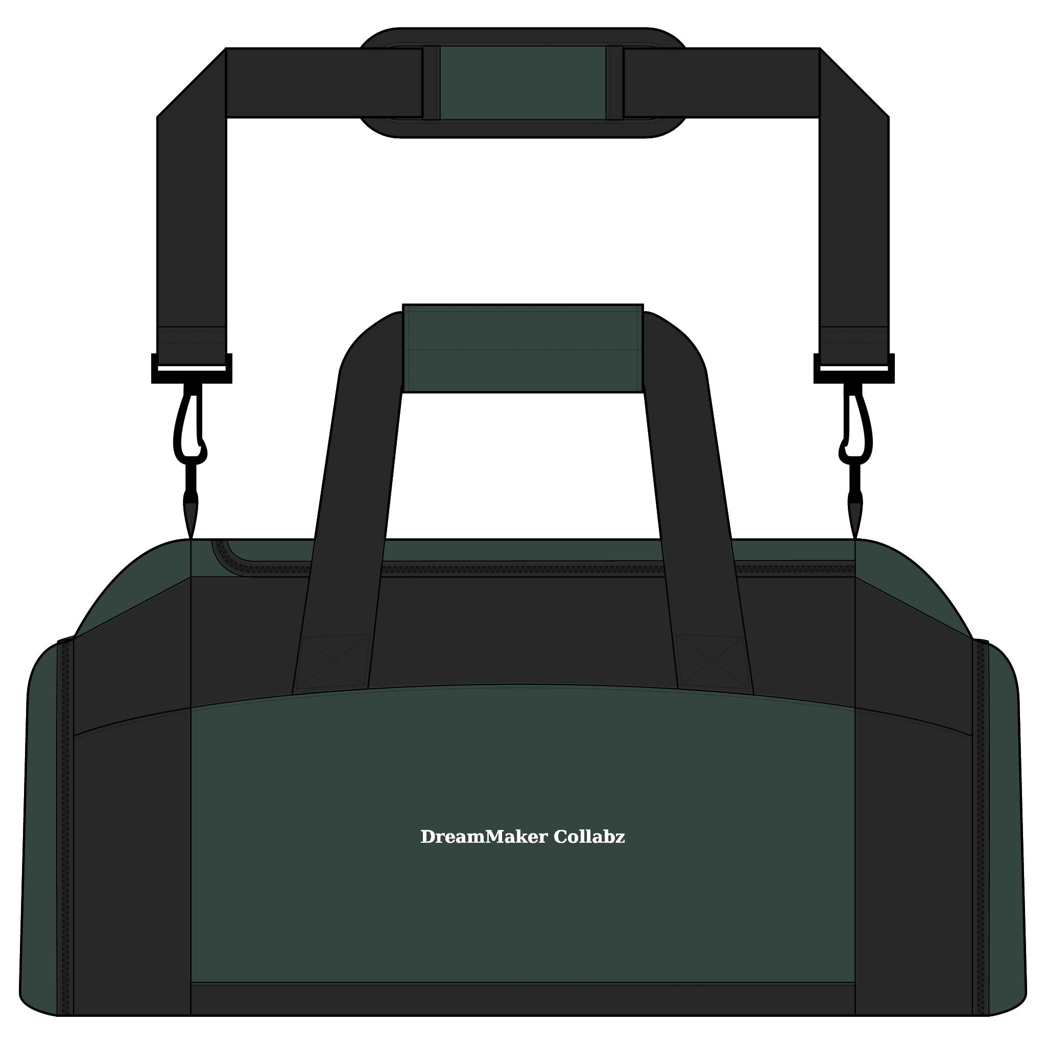 Minimalist DreamMaker Collabz Duffel Gym Bag