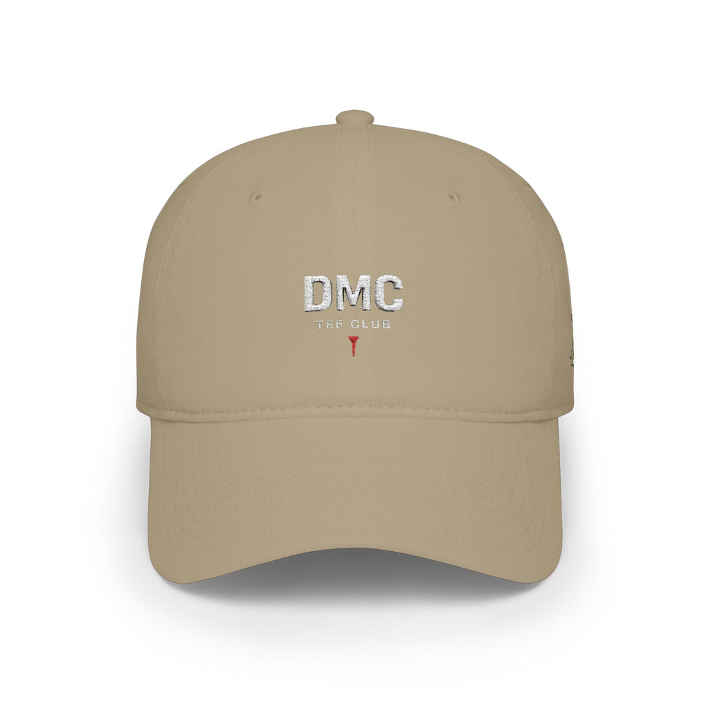 DMC Tee Club Low Profile Baseball Cap – Minimalist Embroidered Logo Hat