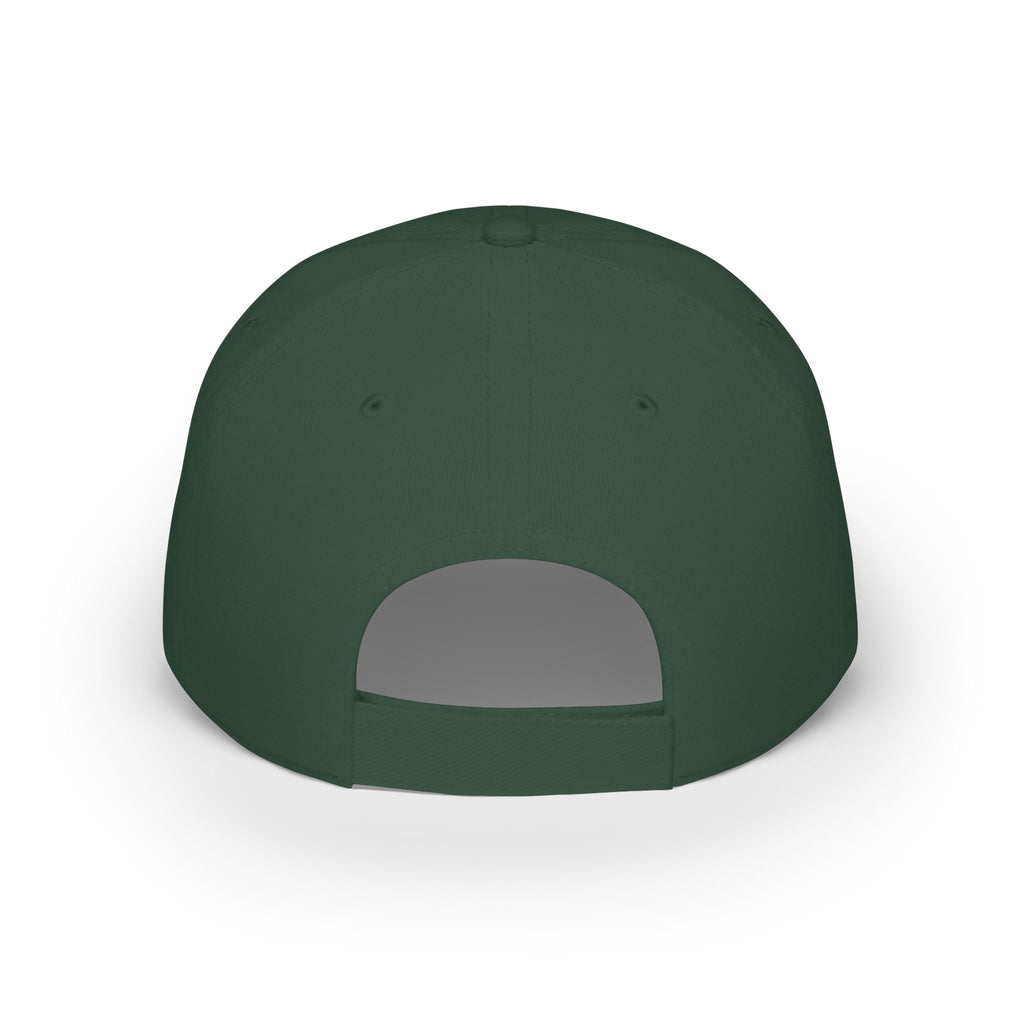 DMC Tee Club Embroidered Baseball Cap — Low Profile Red Hat