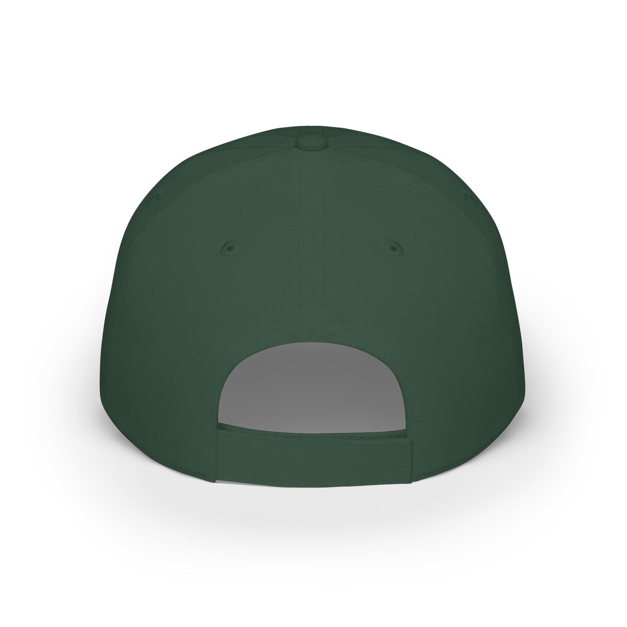 DMC Tee Club Embroidered Baseball Cap — Low Profile Red Hat