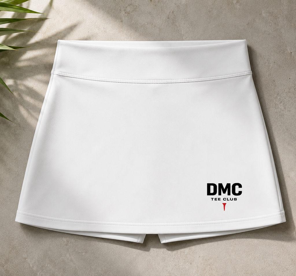 Women’s Skort — DMC Tee Club Athletic Tennis Skirt with Built-In Shorts