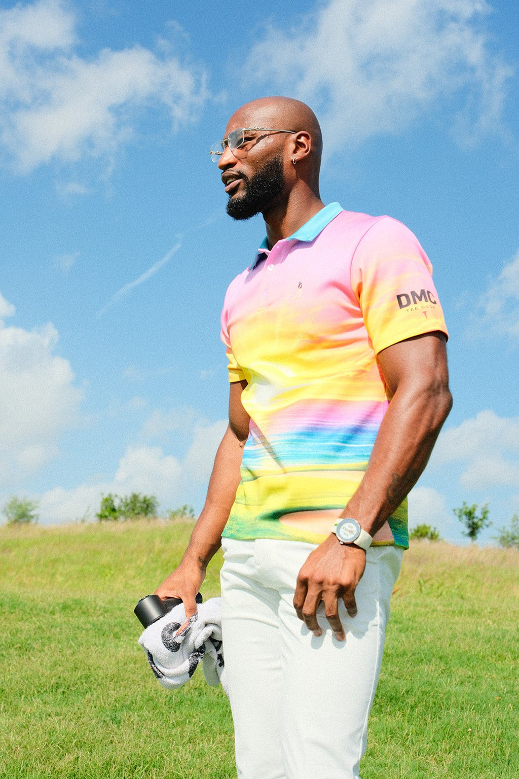 DMC Tee Club Sun Energy Golf Polo